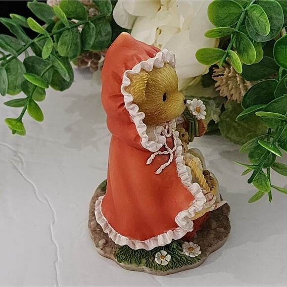 Cherished Teddies LOIS‎ dressed as Little Red Riding Hood to Grandmothers - Picture 2 of 5